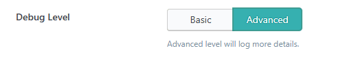 wordpress litespeed cache toolbox debug log level
