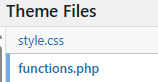 wordpress theme function.php